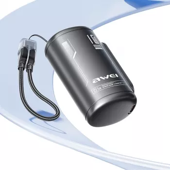 AWEI WP-117 Power Bank 10000mAh 22.5W 3C2xUSB-C μαύρο