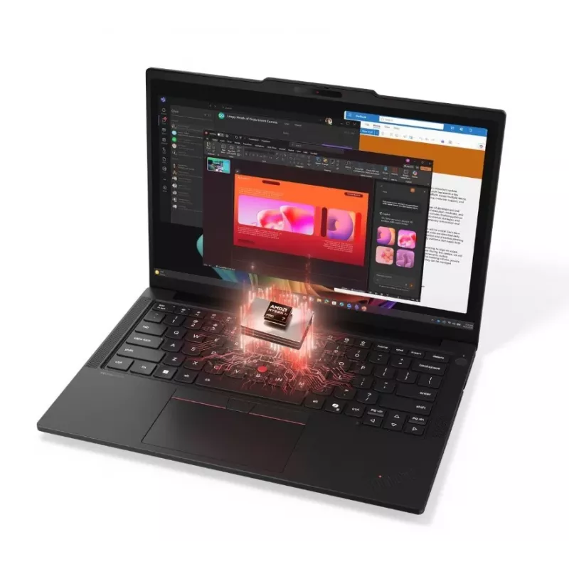 Lenovo ThinkPad T14 Gen 7 (AMD) 21WV004PPB φορητός υπολογιστής, AMD Ryzen AI 7 PRO 450, 16 GB RAM, 512 GB SSD, 14" WUXGA, Windows 11 Pro, μαύρο