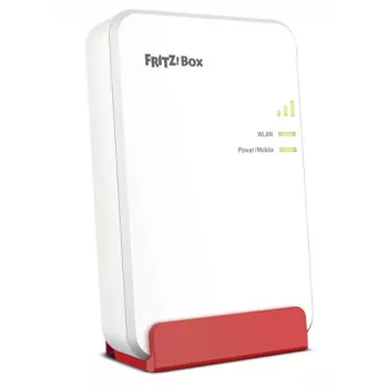 FRITZ!Box 6860 5G v2 5G/4G Mobile Router με Wi-Fi 6 Dual-Band, Gigabit LAN, Βάση DECT