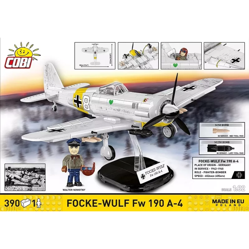 COBI Focke-Wulf Fw 190 A-4 Σετ δόμησης