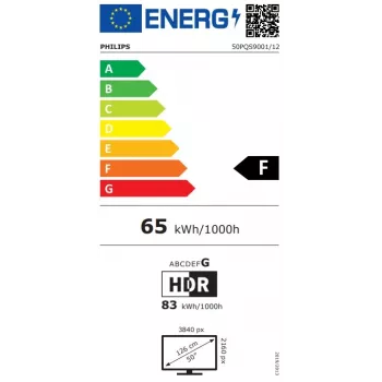 Philips 50PQS9001/12 The One 50 ίντσες QLED 4K Google TV με Ambilight