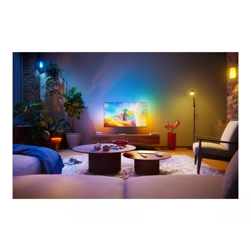 Philips 43PQS8501/12 43 ιντσών QLED 4K Smart TV, TITAN OS, Ambilight