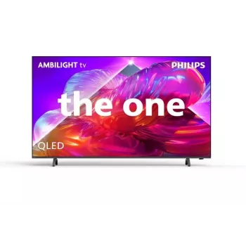 Philips 75PQS9001/12 75 ιντσών QLED 4K Ultra HD Google TV με Ambilight 3 πλευρών, MiniLED, 120Hz, Dolby Vision & Atmos, VRR, ALLM, FreeSync Premium, G-Sync compatible, 4x HDMI 2.1, 2x USB, Wi-Fi, Bluetooth 5.0, DVB-T/T2/C/S/S2, Γκρι