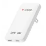 Verbatim Slim GaN Charger 2 θυρών 65W (EU/UK/US) λευκό