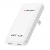 Verbatim Slim GaN Charger 2 θυρών 65W (EU/UK/US) λευκό