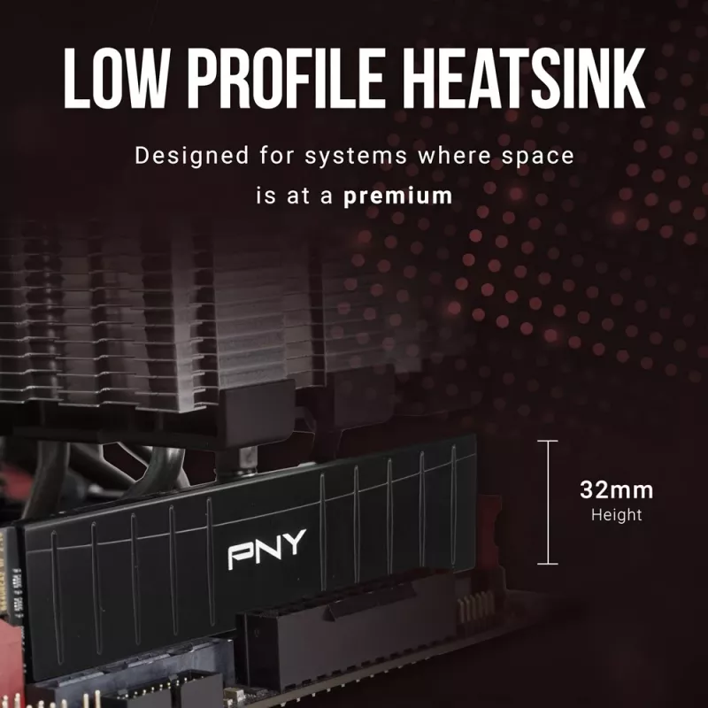 PNY 16GB DDR4 3200MHz Low Profile μονάδα μνήμης desktop