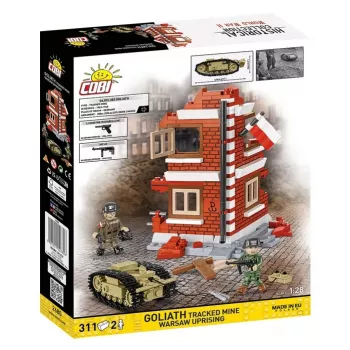 COBI Historical Collection Goliath Gleiskettenmine Warschauer Aufstand 1:35 Μοντέλο συναρμολόγησης - 311 τεμάχια