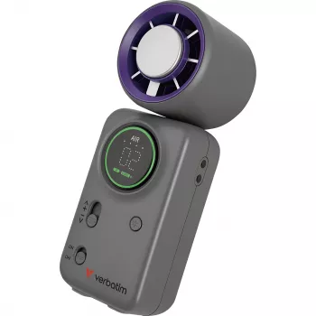 Verbatim Cool'n'Go Ice Touch Mini ανεμιστήρας χειρός (μωβ/γκρι)