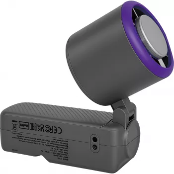 Verbatim Cool'n' Go Ice Touch Pro ανεμιστήρας χειρός γκρι/μωβ