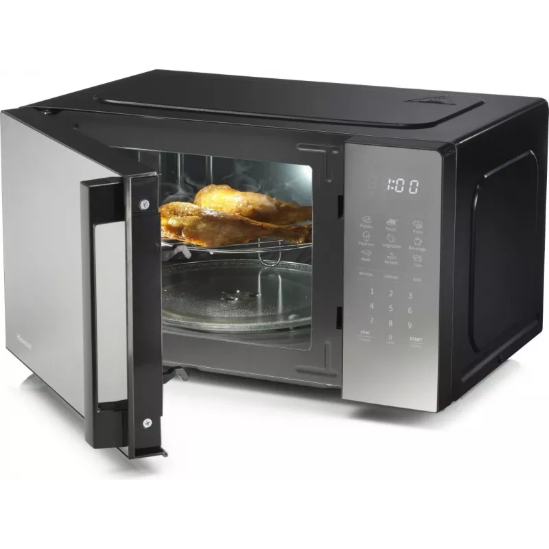 Hisense 742039 Ελεύθερος Φούρνος Μικροκυμάτων Solo 20L 700W Ασημί
