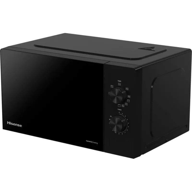 Hisense 741470 Ελεύθερος Φούρνος Μικροκυμάτων 700W 20L Μαύρο