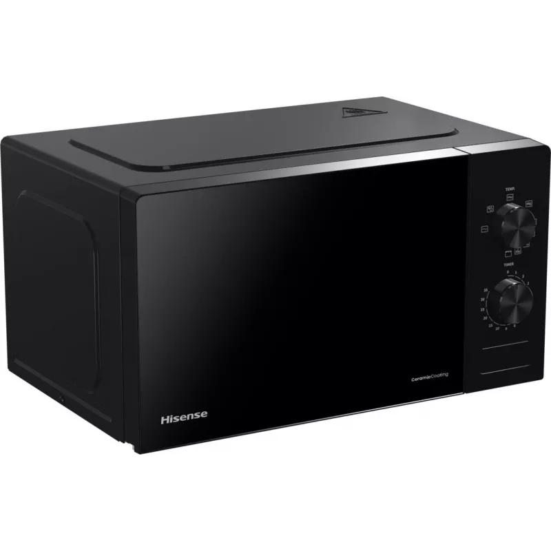 Hisense 741470 Ελεύθερος Φούρνος Μικροκυμάτων 700W 20L Μαύρο