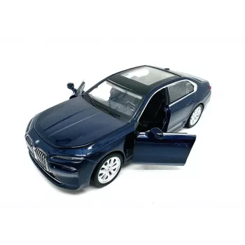 PULIO Auto MSZ 1/32 BMW i7 Die-Cast μοντέλο αυτοκινήτου με φως και ήχο