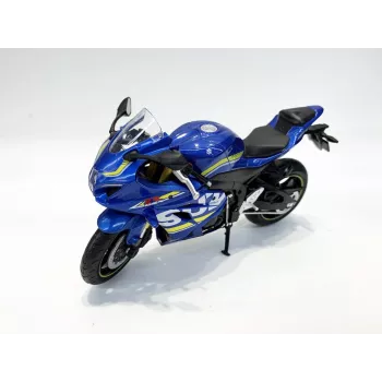 PULIO MSZ 1/12 Suzuki GSX-R1000 μπλε Diecast μοντέλο μοτοσυκλέτας