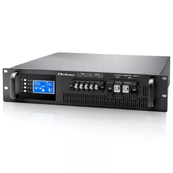 QOLTEC Pure-Sinus Online Διπλής Μετατροπής UPS για RACK 5kVA 5000W PF1.0 με LCD, EPO, USB, RS-232, Intelligent Slot