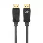 TB Καλώδιο DisplayPort 3m M/M v2.0 80Gbps 16K HDR