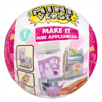 MGA Miniverse Make It Mini Boba Machine DIY Κατασκευαστικό Σετ