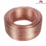 MACLEAN MCTV-512 Καλώδιο ηχείων 100m 2x1,5mm² διαφανές OFC ρολό