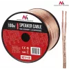 MACLEAN MCTV-512 Καλώδιο ηχείων 100m 2x1,5mm² διαφανές OFC ρολό