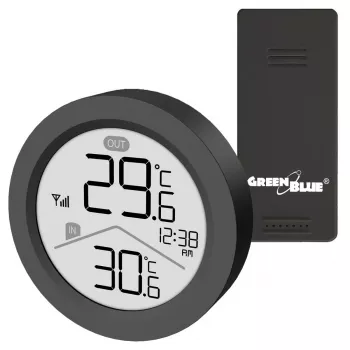 GREENBLUE Ασύρματος Μετεωρολογικός Σταθμός GB162 B