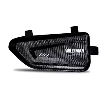 WILDMAN E4 Τσάντα σκελετού ποδηλάτου L 1,5L Μαύρη