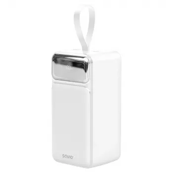 Savio BA-15 powerbank 50000 mAh λευκό