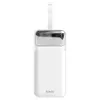 Savio BA-15 powerbank 50000 mAh λευκό