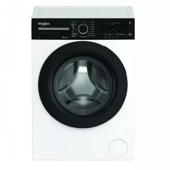Whirlpool WAM762WBBPL πλυντήριο ρούχων 7 kg 1200 στροφές/λεπτό με τεχνολογία 6th Sense, FreshCare+, Clean+, 14 προγράμματα, οθόνη LED, κλείδωμα για παιδιά, καθυστέρηση έναρξης, ενεργειακή κλάση C, λευκό