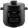 CONCEPT CK6001 Multi-Cooker 5L 900W 10 προγράμματα Αντικολλητικό Μαύρο/Ανοξείδωτο