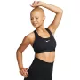 Nike Swoosh Nesium Support αθλητικό σουτιέν Μαύρο DX6821 010 XL