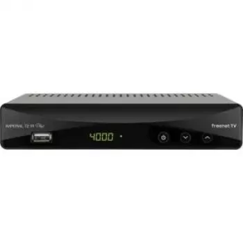 Imperial T2 IR Plus Δέκτης DVB-T2 HD με σύστημα αποκωδικοποίησης freenetTV (77-560-00)