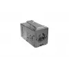 DIGITUS Keystone Module Cat. 6A, θωρακισμένο, χωρίς εργαλεία, RJ45, ασημί