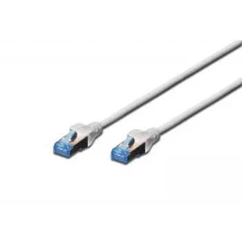 DIGITUS Ecoline Cat5e UTP Καλώδιο δικτύου RJ-45 σε RJ-45, 0,5 m, Γκρι, LSZH, Snagless, Gigabit Ethernet