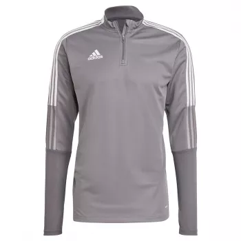 adidas Tiro 21 αθλητικό μπουφάν προπόνησης Grey Four/μαύρο 2XL GH7301