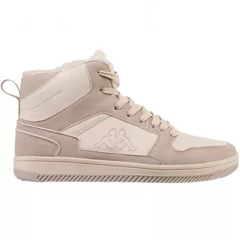 Kappa Lineup Fur 243374 4341 χειμερινά high-top sneakers καφέ μπεζ