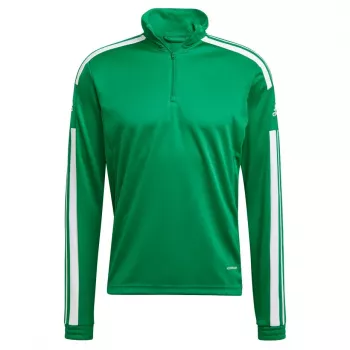 adidas Squadra 21 προπονητικό τοπ Πράσινο ανδρικό μακρυμάνικο με μισό φερμουάρ L