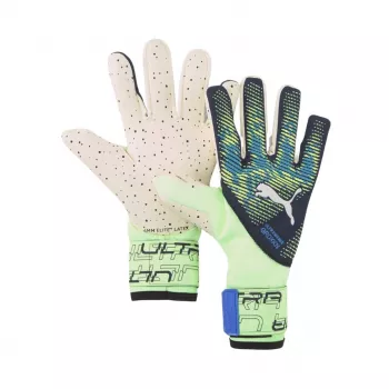 PUMA Ultra Ultimate 1 NC γάντια τερματοφύλακα Green Flash White Blue Glimmer 9.5