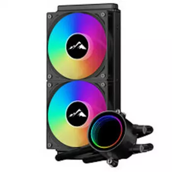 EKL AlpineFlow 240 ARGB AIO Υγρόψυκτη CPU Ψύκτρα - Μαύρο