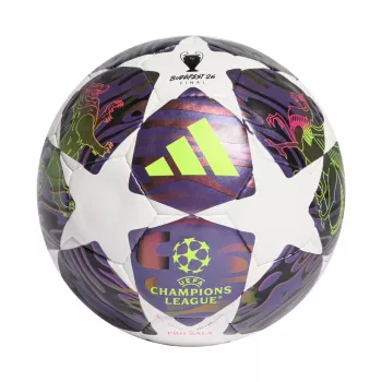 adidas UCL 25/26 Final Pro Sala Futsal μπάλα μωβ/λευκό