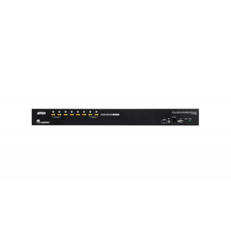 ATEN CS1798A-AT-G 8-Port 4K HDMI KVM Switch, USB 2.0, Ήχος