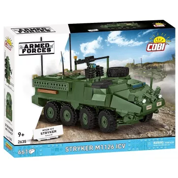COBI Stryker M1126 ICV (κλίμακα 1:35) – Λεπτομερές κιτ μοντελοποίησης στρατιωτικού οχήματος