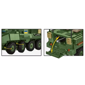 COBI Stryker M1126 ICV (κλίμακα 1:35) – Λεπτομερές κιτ μοντελοποίησης στρατιωτικού οχήματος