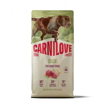 CARNILOVE TRUE FRESH Ξηρά Τροφή Σκύλου με Πάπια για Ενήλικους Σκύλους Όλων των Φυλών 12 kg