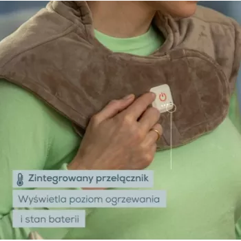 Beurer HK 165 Huggy Θερμαντικό μαξιλάρι Smokey Taupe