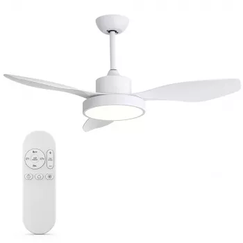 Extralink Aero Breeze 47 Smart WiFi Ανεμιστήρας Οροφής, Λευκό, Έλεγχος μέσω App, 119 cm