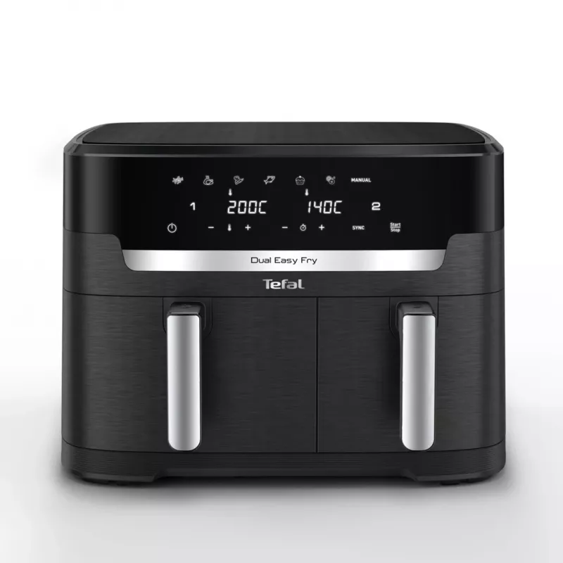 Tefal ActiFry Dual Motion Φριτέζα θερμού αέρα EY9428E 1,7 kg Μαύρο