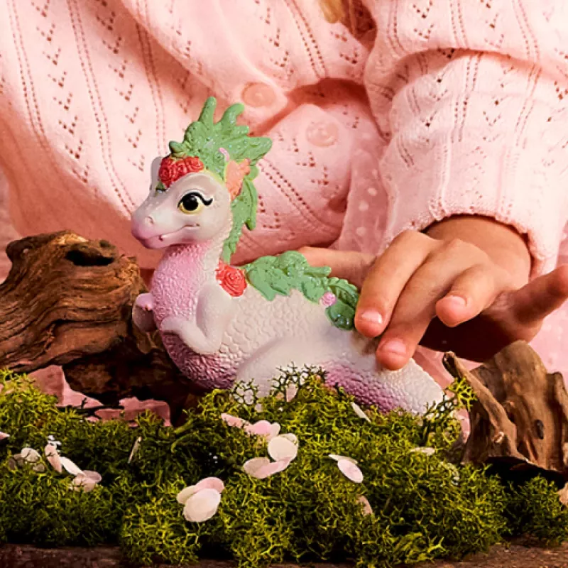 Schleich Bayala Μαγικός δεινόσαυρος με νεράιδα καβαλάρη Σετ φιγούρων