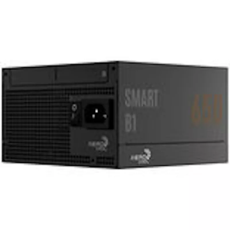 AeroCool Smart B1 τροφοδοτικό 80 PLUS Bronze, PCIe 5.1, ATX 3.1 - 650 Watt, μαύρο
