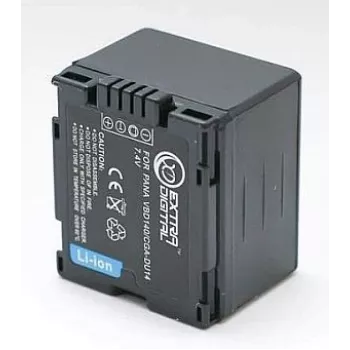EXTRA DIGITAL Panasonic CGA-DU14 Μπαταρία αντικατάστασης 7,2V 1360mAh Li-ion για βιντεοκάμερες σειράς D