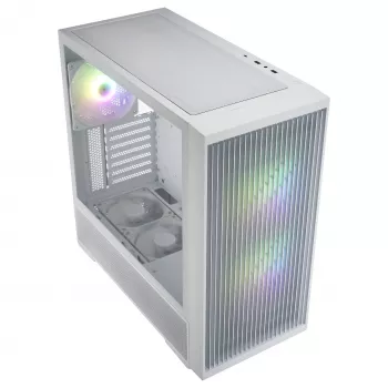 Fortron M330 λευκό κουτί Micro-ATX, tempered glass, 1x120mm ανεμιστήρας